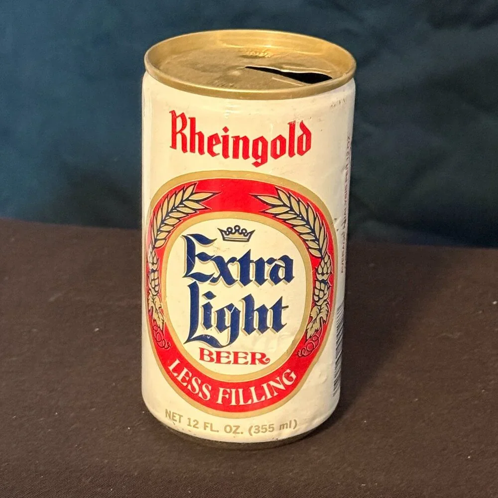 Rheingold Extra Light  Vintage Beer aluminum pull-tab can